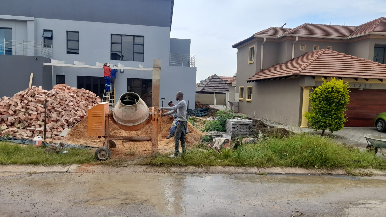 On-site construction